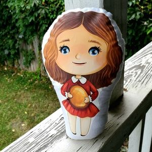 Willy Wonka Veruca Salt Pillow Pal. New.